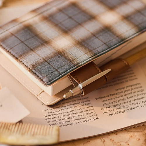 HOBONICHI TECHO 2026 Shirt Fabric Foggy Plaid A6 A5 Cover & weeks JAPAN NEW - Picture 32 of 72