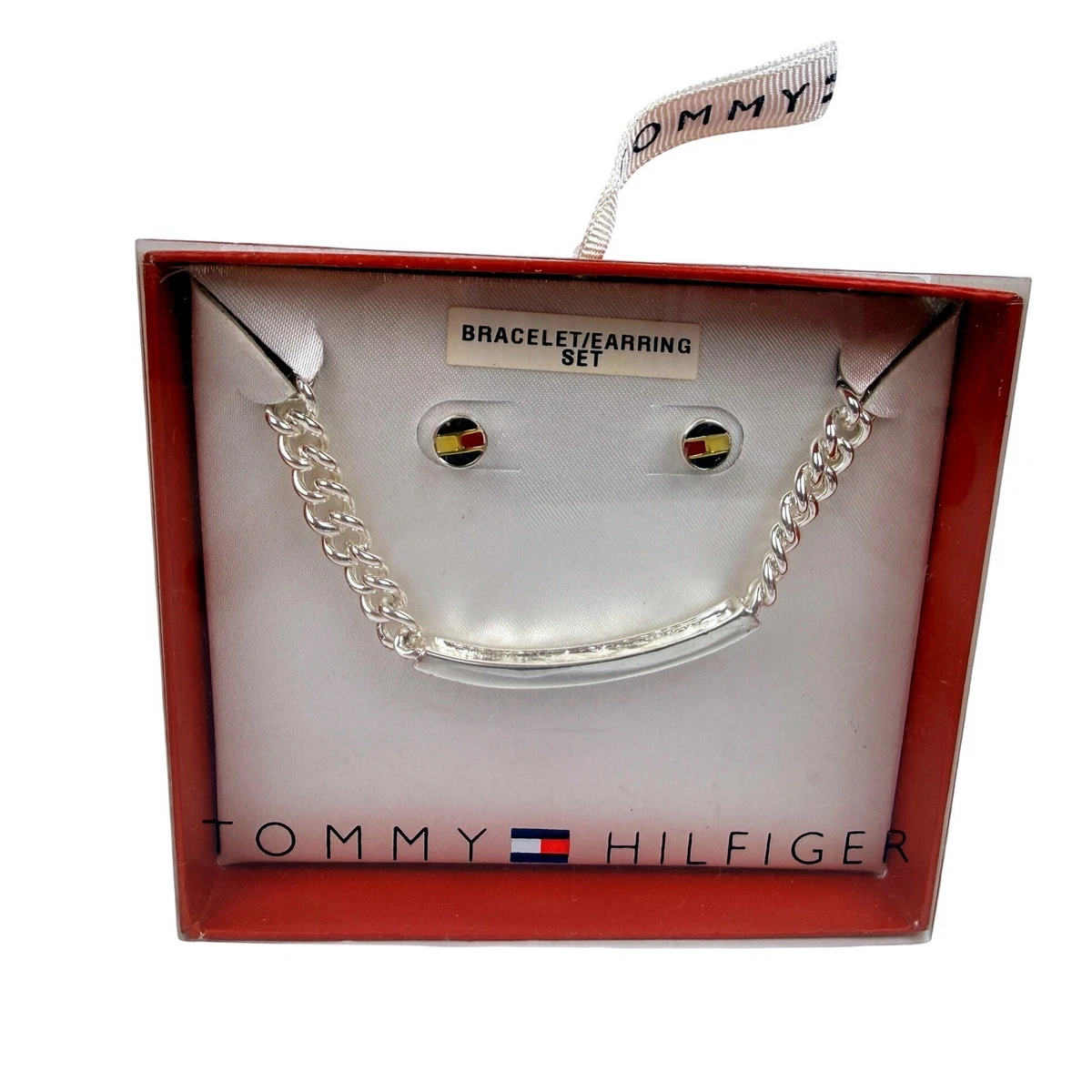 Tommy Hilfiger Cat Eye Sunglasses & Sand Dune Stone Necklace Earring Set NEW Tommy Hilfiger Cat Eye Sunglasses for Women for sale | eBay main image 2