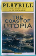 Playbill THE COAST OF UTOPIA DAVID HARBOUR BILLY CRUDUP AMY IRVING December 2006