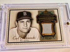 Upper Deck 2009 Legendary Memorabilia #LM-CY2 /125 Carl Yastrzemski Red Sox