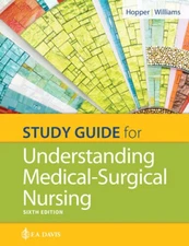 Study Guide for Understanding Medical Surgical Nursing - Paperback - GOOD