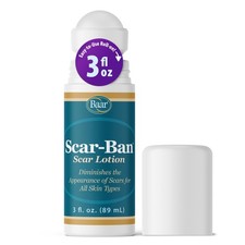 Scar-Ban Roll-On Skin Emollient for Scars Stretch Marks, 3 Oz 3 Ounce