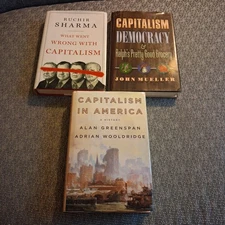 What Went Wrong With Capitalism / Capitalism In America / 3 HC Lot Economics