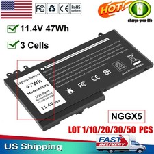   LOT NGGX5 Laptop Battery For Dell Latitude E5270 E5470 E5570 Precision M3510 US