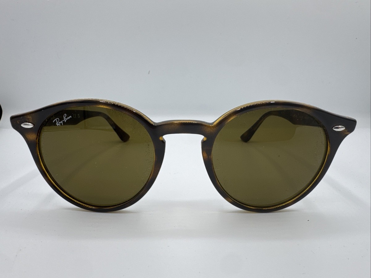 Ray-Ban ORB2180 Light Havana Frame With Dark Brown Lenses 