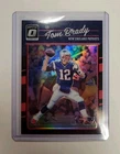 2016 Donruss Optic Tom Brady #62 Black /25 Patriots Number Match
