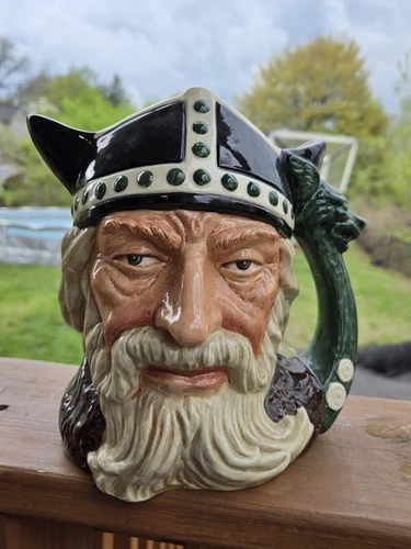Royal Doulton:  1958 "Viking" (D 6496) 7" Mug/Jug "RARE  Vintage