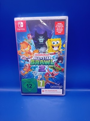 ***Nickelodeon All-Star Brawl 2 - Nintendo Switch - Neu - Code in Hülle ***