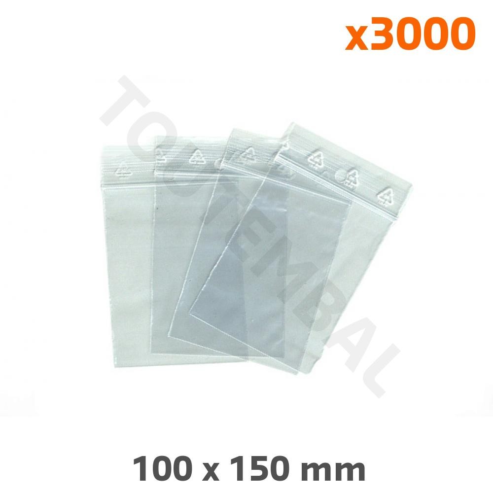 Sachet zip 50µ hermétique et indéchirable pour la protection des composants (3000 pcs)
