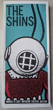 Shins 2007 Artist signed/numbered Screen Print Concert Poster- Print Mafia