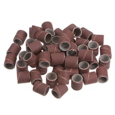 50Stk Schleif Trommeln 3/8" Mini Schleifen H&uuml;lsen 600 Grit Schleifen B&auml;nder