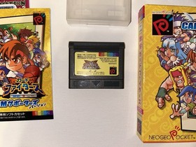 Lot 2 Neo Geo Pocket Color SNK vs Capcom Card Fighters' Clash SNK Capcom Edition