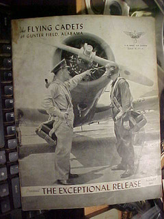 FLYING CADETS MAGAZINE GUNTER FIELD ALABAMA US ARMY AIR CORPS 1941 NAMED WWII S&