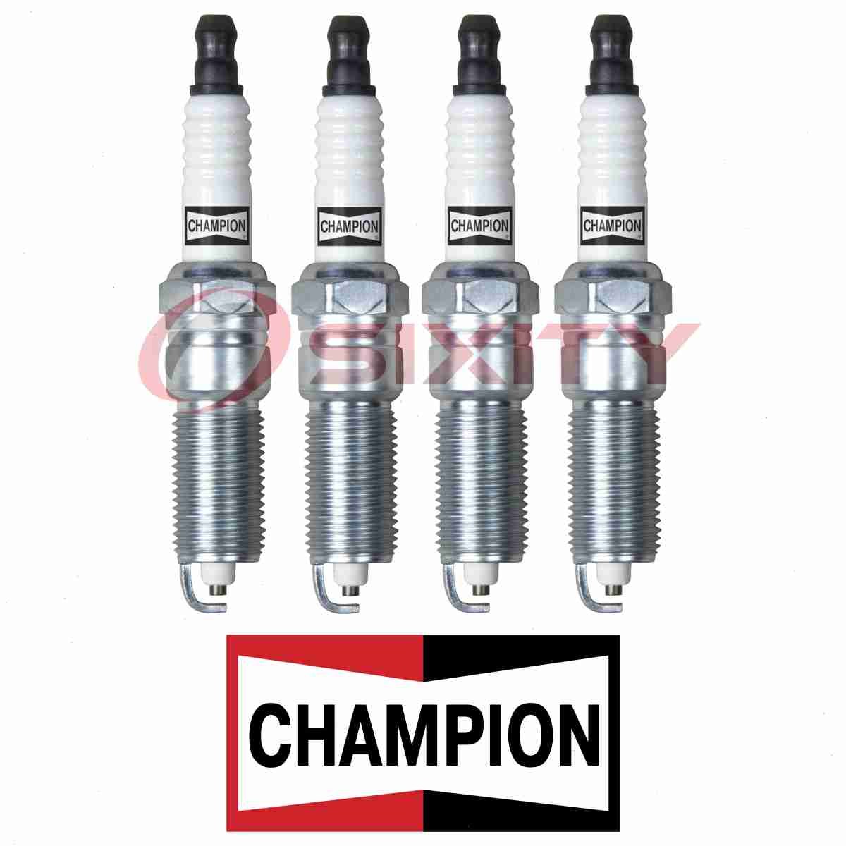 For Chevrolet Cavalier CHAMPION COPPER PLUS 4 pc Spark Plugs 2.2L L4 a6