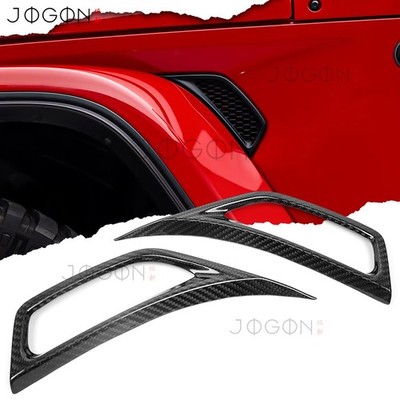 Carbon For Jeep Gladiator Texas Trail Mojave 2020-25 Body Side Fender Vent Cover