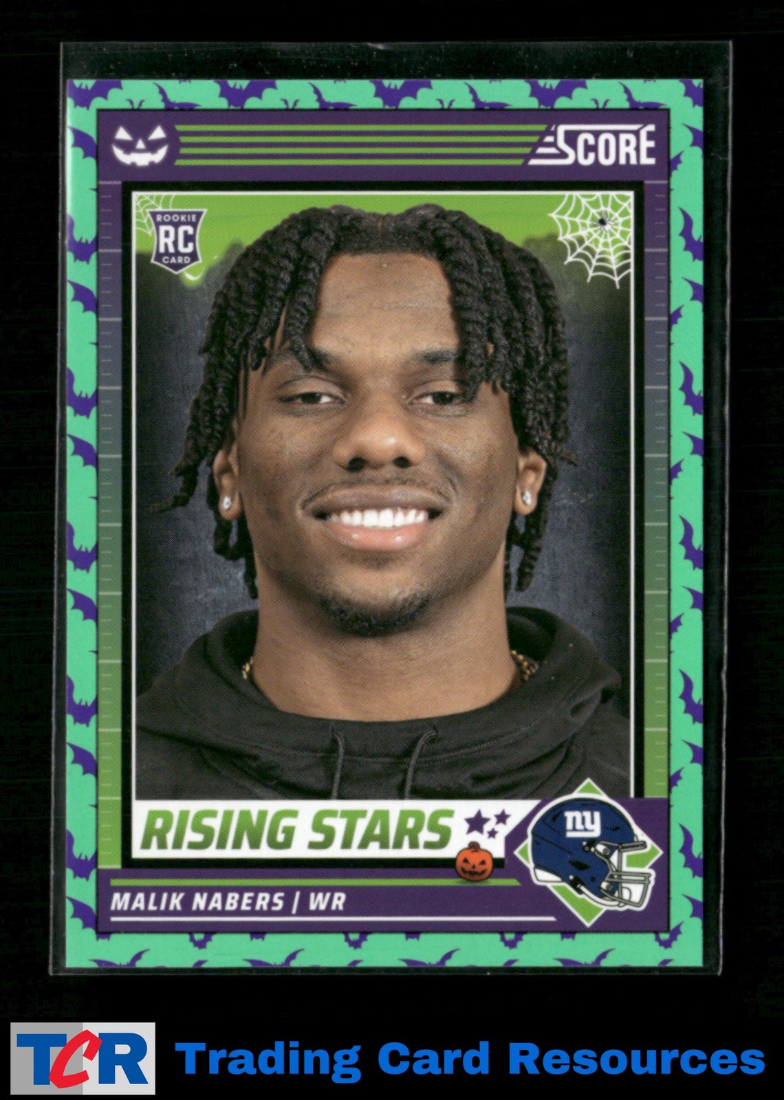 2024 Score-A-Treat #37 Malik Nabers A-Treat - Rising Stars Green Bats