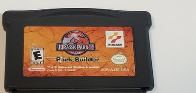 jurassic park 3 park builder gba Cartridge Only