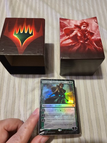 #16 MTG Guided by Nature Commander Anthology Seal Elf Deck Foil Freyalise SeePic
