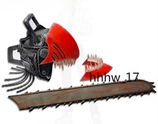 Chainsaw Man PVC Helmet Mask Handsaw Cosplay Anime Weapon Props Halloween Gifts