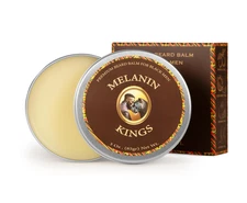 Melanin Kings Beard Balm for Black Men | 3 oz | Ancient African Ingredients | Sp