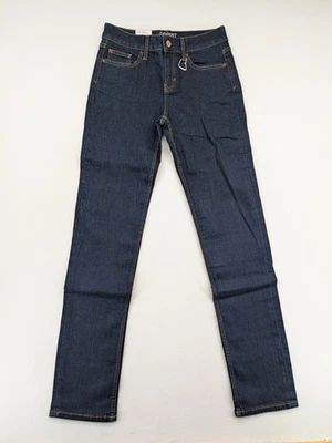 Esprit Damen Jeans Hose W26 L34 Straight Leg Mid Rise Dunkelblau Dark Wash - Bild 1 von 4