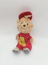 Vintage Alvin and the Chipmunks Plush Red 1983 - 10"