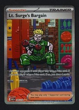 Lt. Surge's Bargain 185/132 ME01: Mega Evolution Special Illustration Rare on eBay