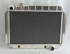 1966 1967 Chevelle Malibu El Camino High Capacity Aluminum Radiator Direct Fit
