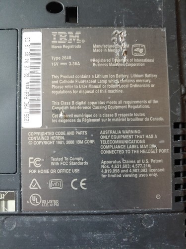 IBM Thinkpad T21 - Picture 3 of 9