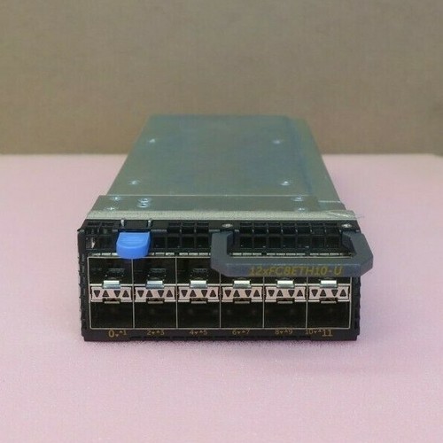New Dell 12xFC8ETH10-U 12x 2/4/8Gb/s FC Ports Unified Module P82JD for S5000 - Picture 2 of 5
