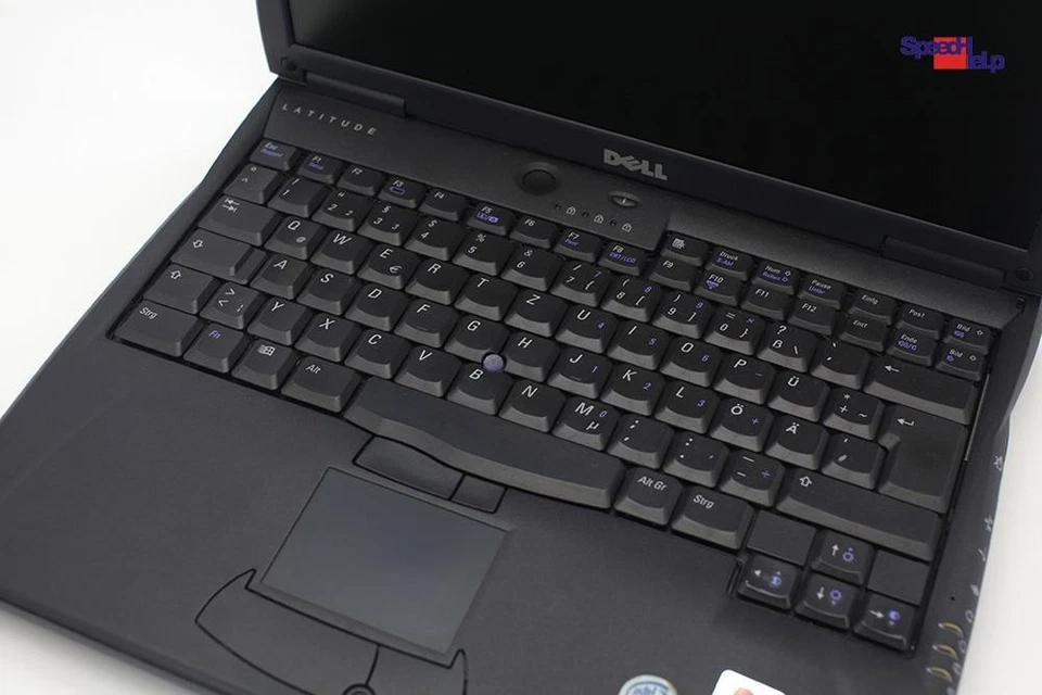 Dell Latitude C500 Notebook Laptop Windows 98 Parallel Lpt Celeron 900MHZ 512MB - Immagine 3 di 4
