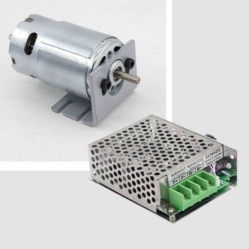 DC12V 24V 6000/12000RPM 280W High Speed Motor Reversible Adjustable Large Torque - Picture 12 of 15