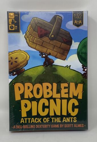 New Sealed Problem Picnic Attack Of The Ants A Dice Rolling Dexterity Game - Picture 1 of 6