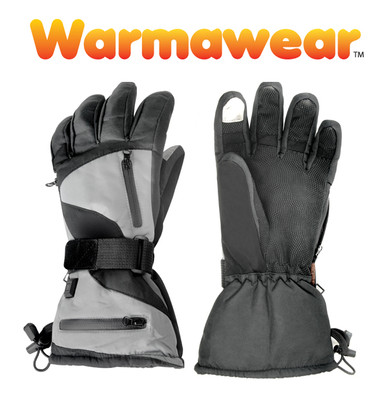 Electric Heated Sports Gloves Thermal Mens Ladies Battery Winter