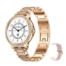 Smartwatch Damen Frauen mit Telefonfunktion Armbanduhr für iPhone Samsung Huawei