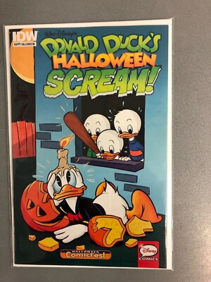 DONALD DUCK'S HALLOWEEN SCREAM COMICFEST HCF 2015 NM RARE IDW GIVEAWAY PROMO