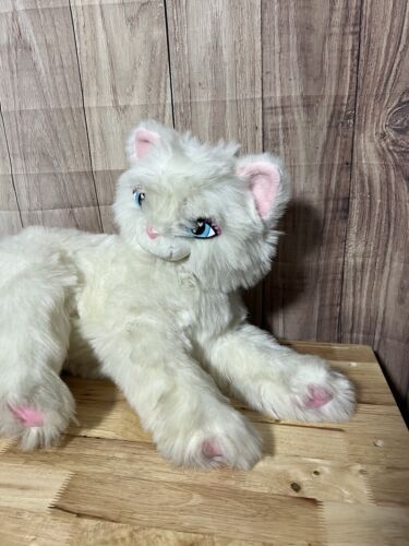 Barbie Prinzessin weiße Katze Katze Plüsch Serafina 2004 selten riesig!! - Bild 2 von 9