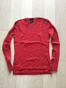 armani exchange red sweater