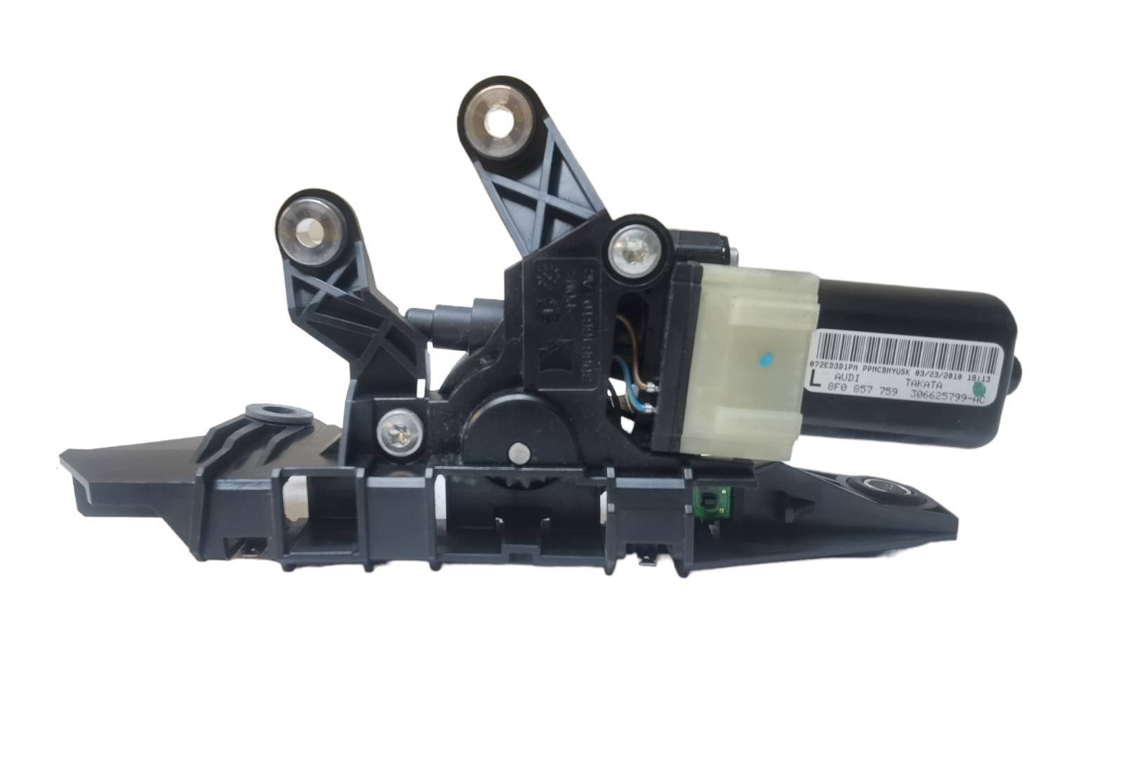 0917 AUDI A5 S5 RS5 B8 8T RIGHT SIDE SEAT BELT FEEDER ASSEMBLY OEM