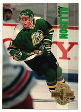 1993 FOUR SPORT CLASSIC GOLD HOCKEY CARD - JASON ALLISON  #200