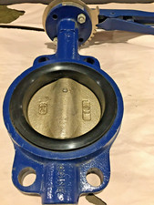 Butterfly Valve 4" Inch Wafer Iron Body