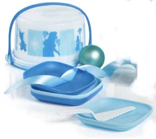 Tupperware® NEW Kids Disney Frozen 2 TupperToys 8 Pc Mini Cake Taker Set