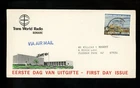 Postal History Netherlands Antilles #322 FDC Trans World Radio 1970 Bonaire