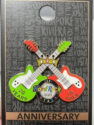 Hard Rock Cafe UCW Osaka 20 Pin Anniversary | eBay