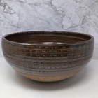 Winchcombe Pottery Wax Resist Decorated Large Fruit Bowl #2522