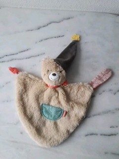 Baby Fehn Bär Plüsch Kuscheltuch Schmusetuch Bruno