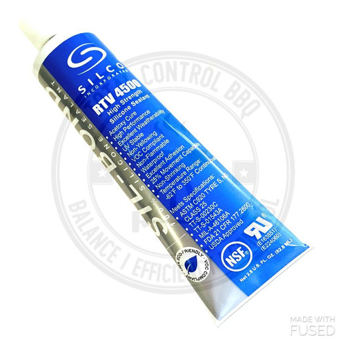 SilBond Clear BBQ smoker RTV adhesive sealant Hi temp silicon food