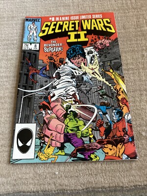新品未開封ゼルドナー SOLDNER secret Wars Secret Wars II February #8 Beyonder Cover Marvel Comics 1986 | eBay