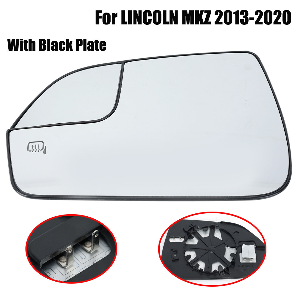For 2013 2014 2015-2020 LINCOLN MKZ Door Side Mirror Glass W