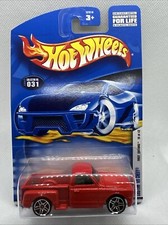2000 hot wheels custom 69 Chevy red first editions 19/42 Collector 031